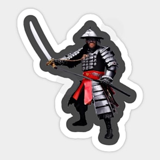 Samurai Wrrior Sticker